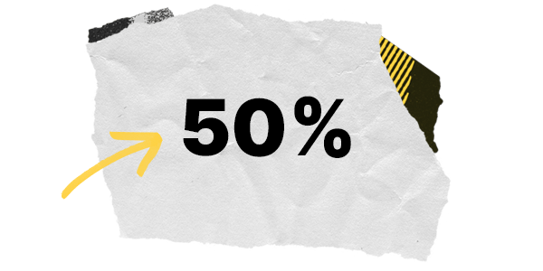 Percentage-50
