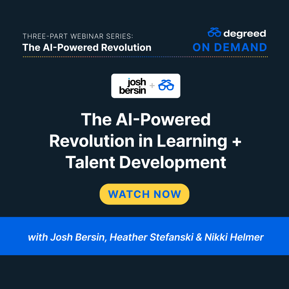 The AI-Powered Revolution in Learning + Talent Development On Demand